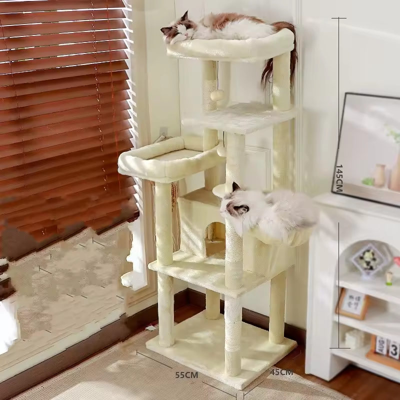 Cat climbing frame cat bed