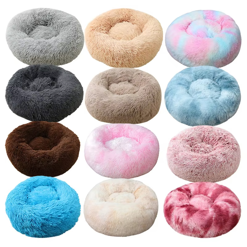 Soft Plush Cat Dog Cushion Bed